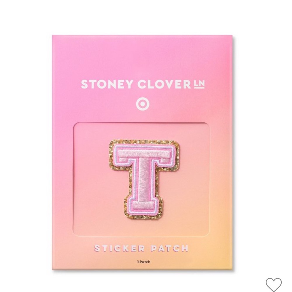 Stoney Clover X Target T Letter Patch